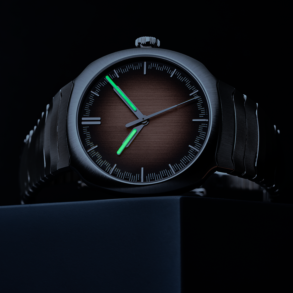 H. Moser & Cie. Streamliner Centre Seconds Smoked Salmon
