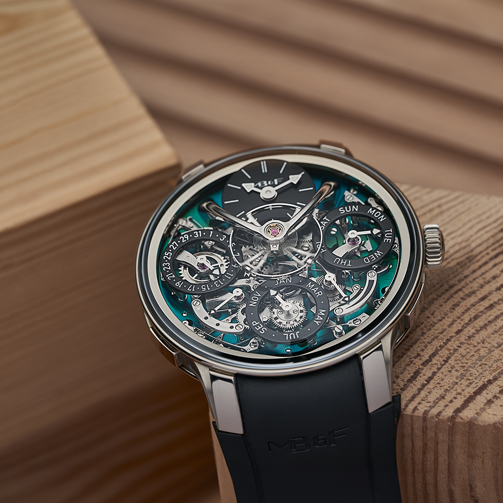 MB&F Legacy Machine: Perpetual Evo Titanium
