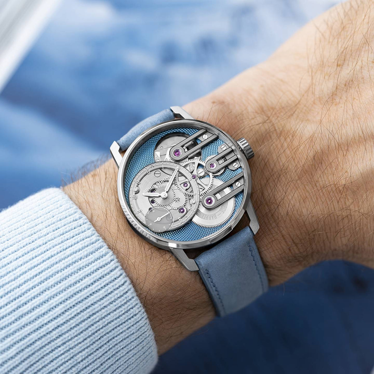 Armin Strom Gravity Equal Force Ultimate Sapphire Blue