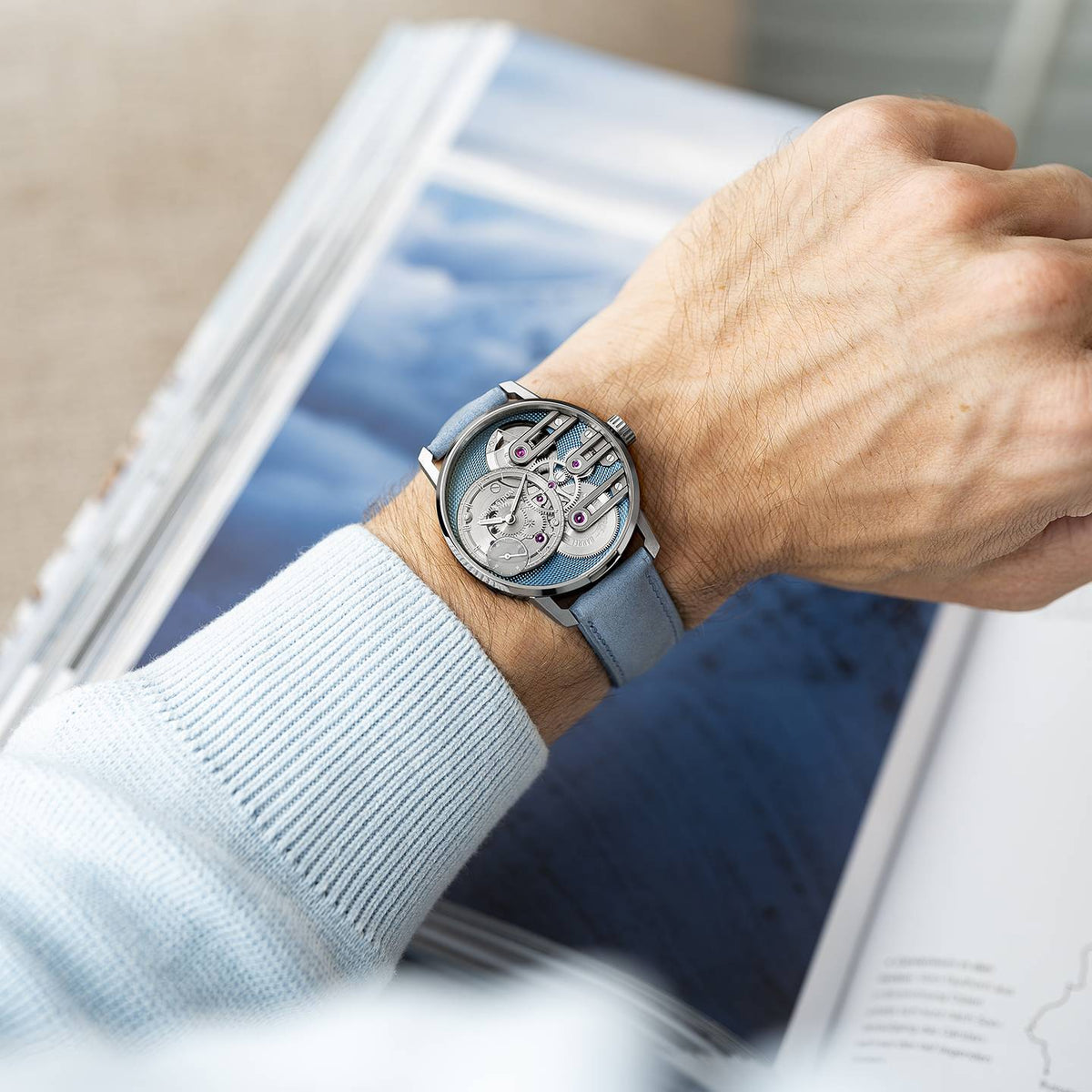 Armin Strom Gravity Equal Force Ultimate Sapphire Blue
