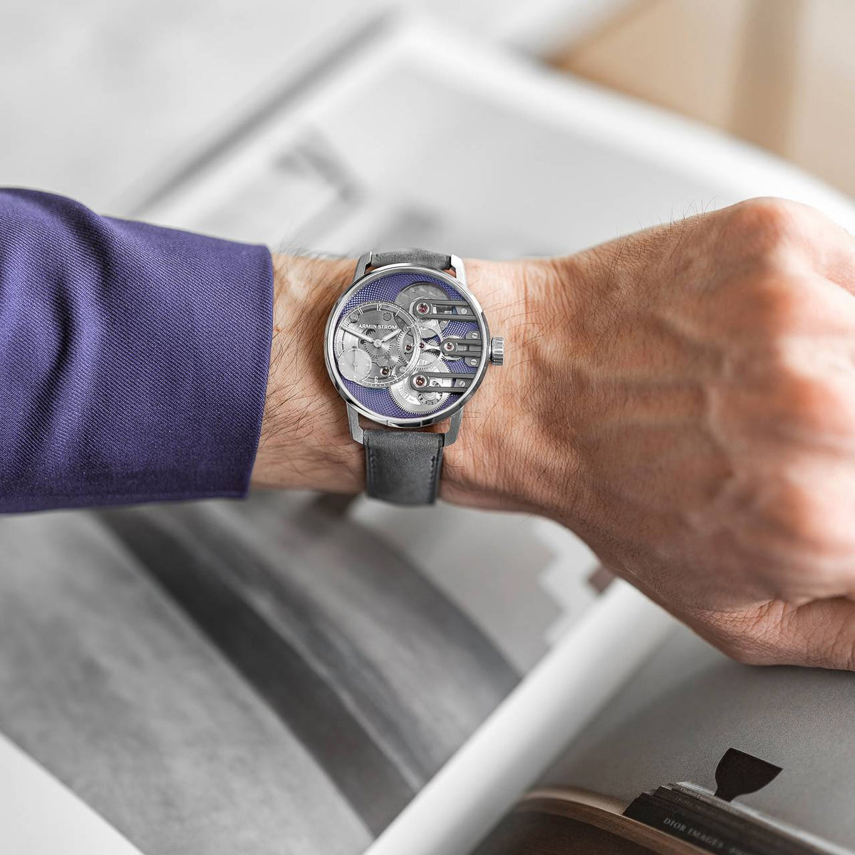 Armin Strom Gravity Equal Force Ultimate Sapphire Purple