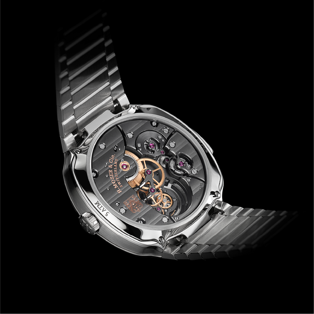 H. Moser & Cie Streamliner Concept Minute Repeater Tourbillon Blue Enamel