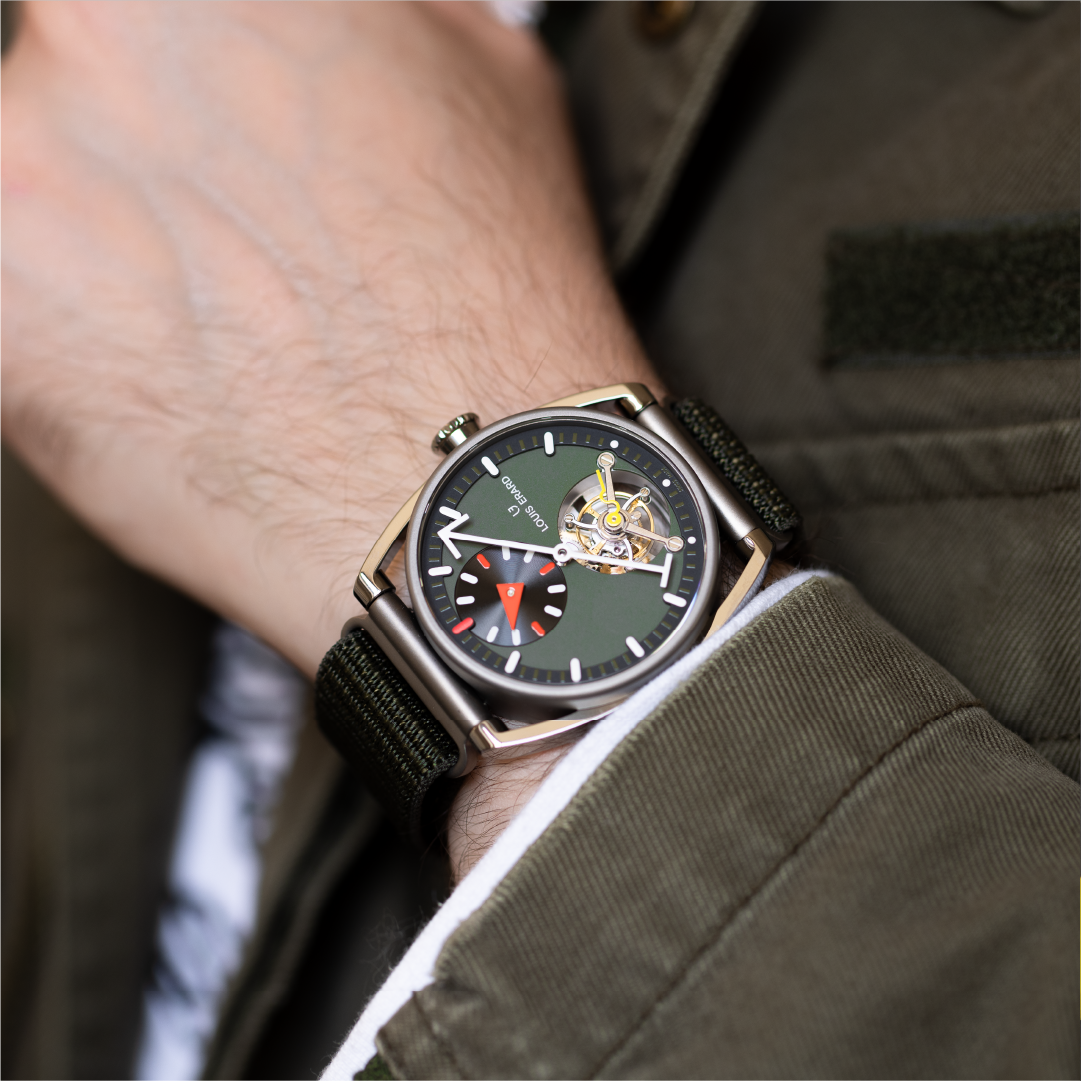 Louis Erard x Alain Silberstein: Le Semaine Khaki