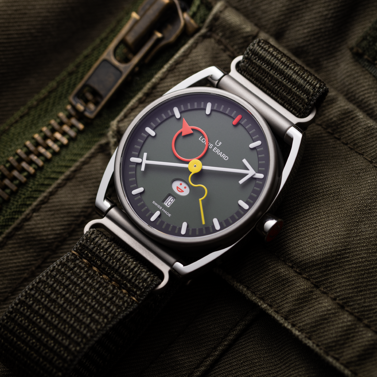 Louis Erard x Alain Silberstein: Le Semaine Khaki