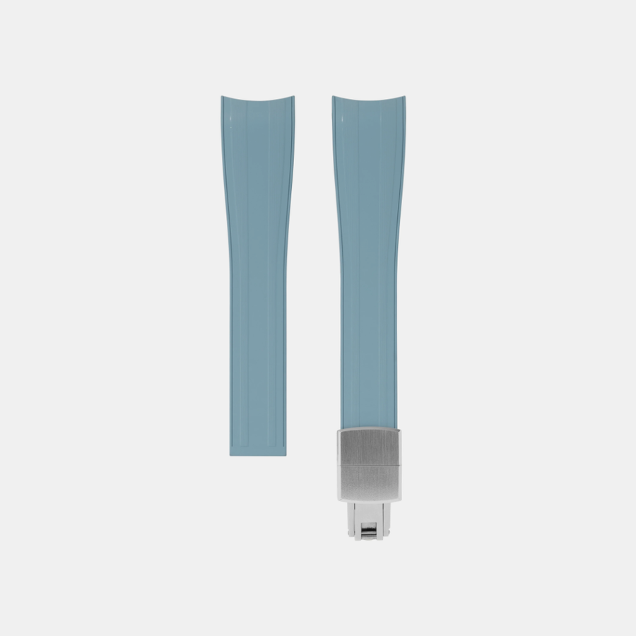 Delugs CTS Rubber Strap for Rolex Submariner 41mm – Baby blue