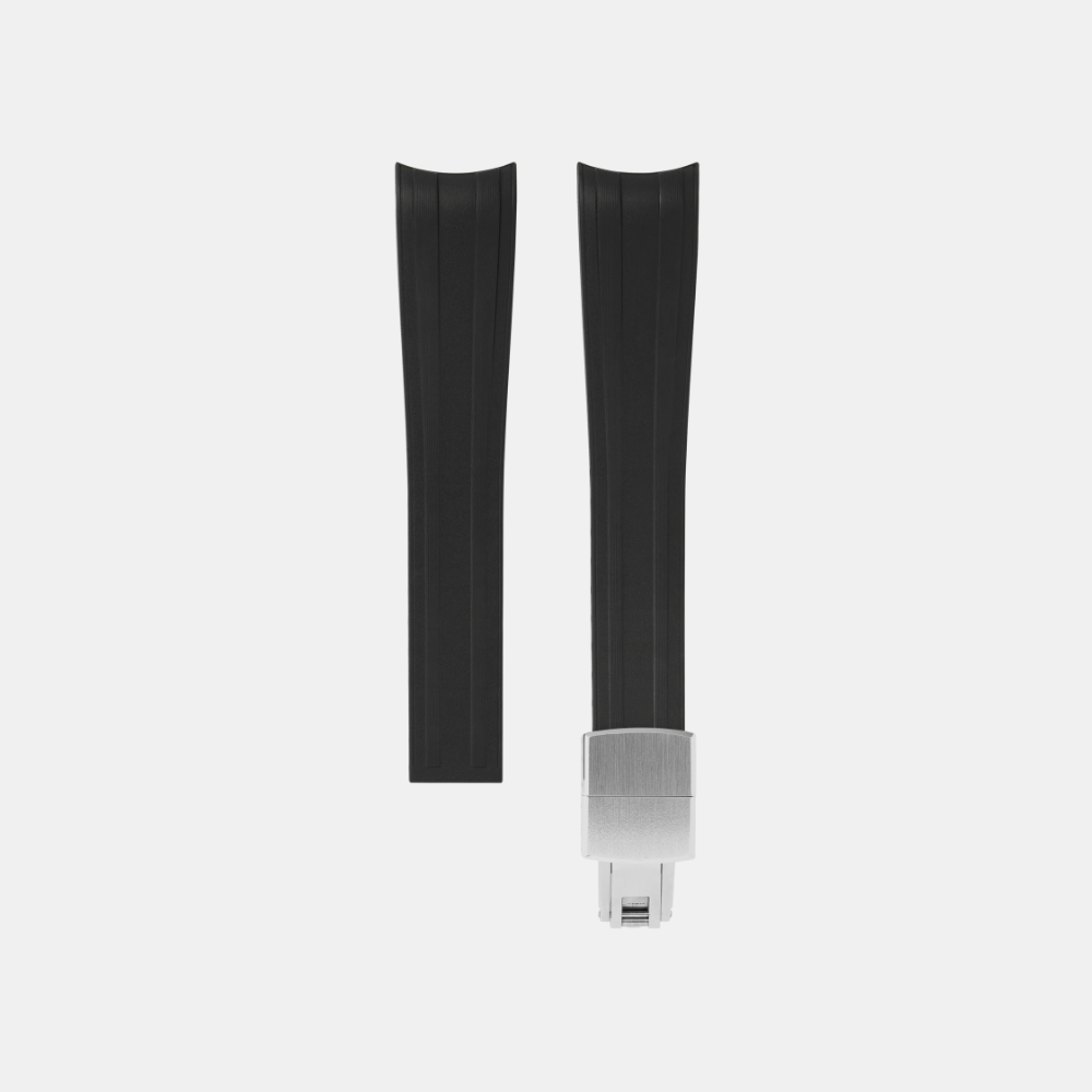 Delugs CTS Rubber Strap for Omega Speedmaster – Black