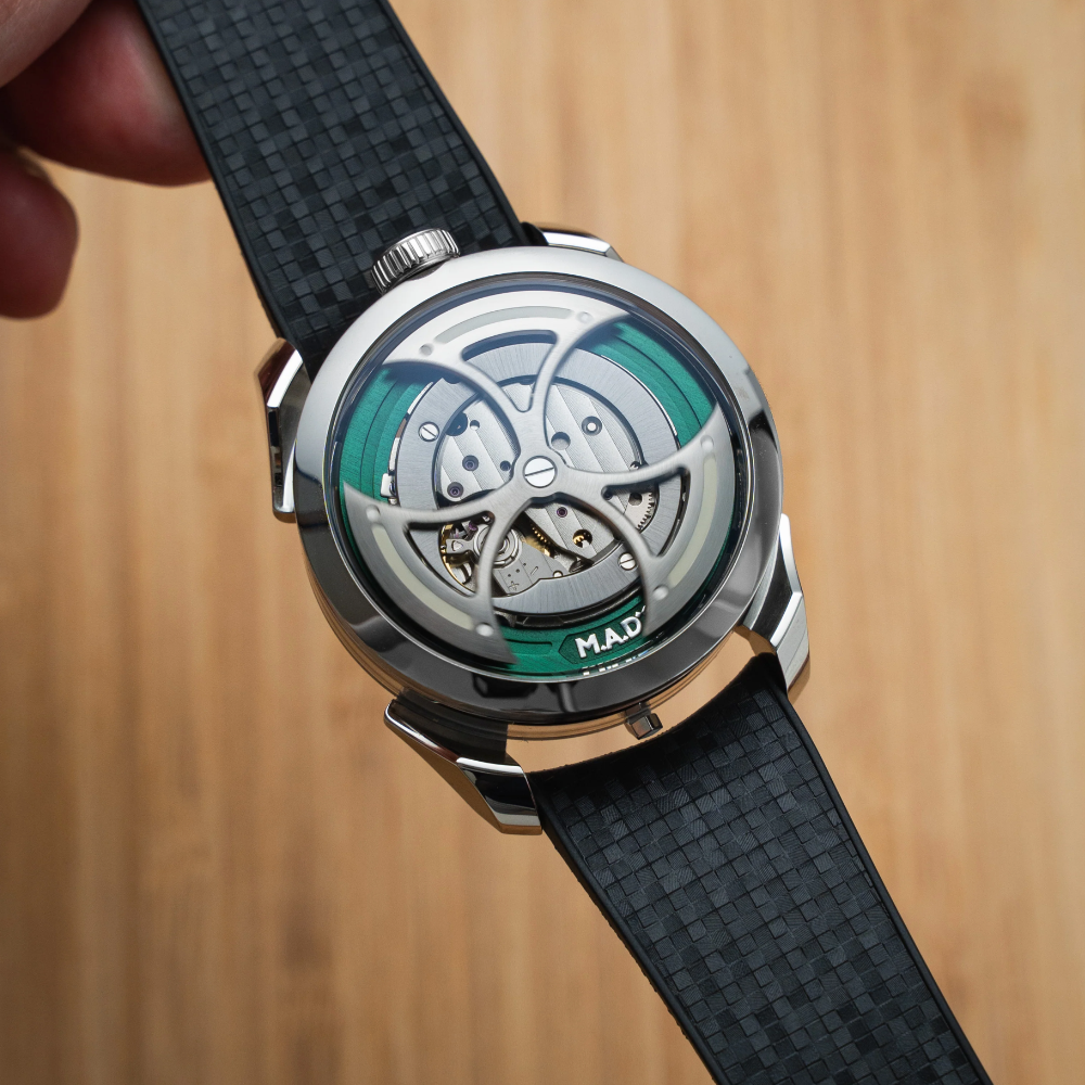 Delugs CTS Curved Rubber Strap for MB&F MAD1