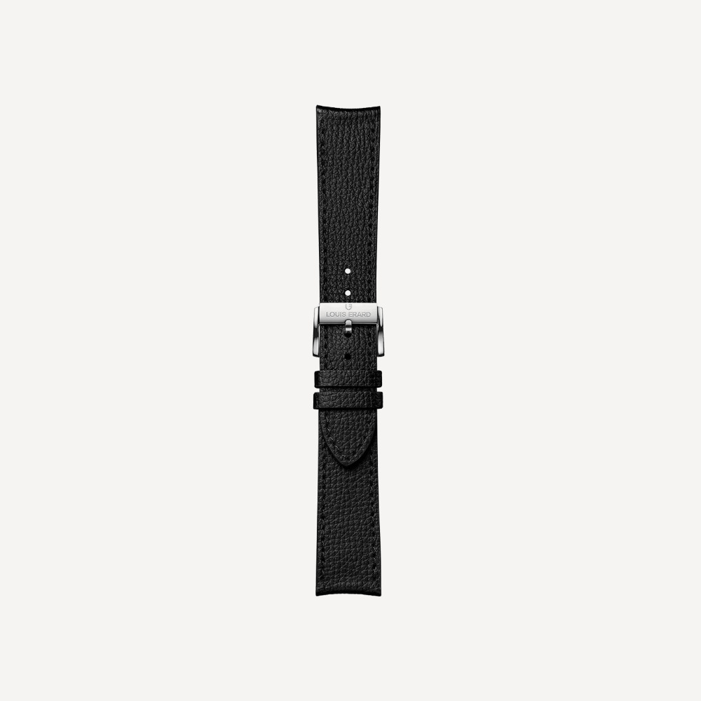Louis Erard Black Grained Calf Leather Strap Standard