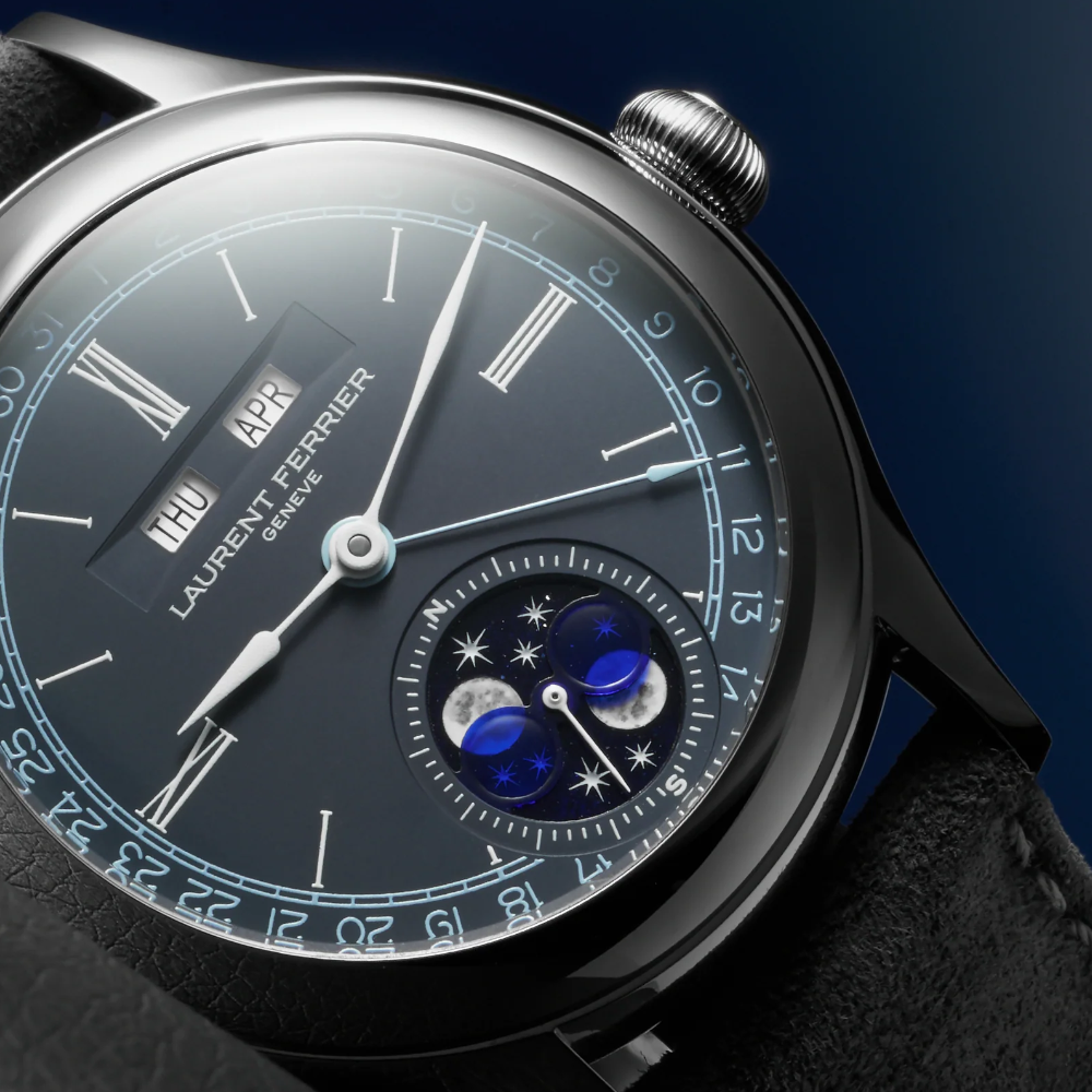 Laurent Ferrier Classic Moon Blue Dial