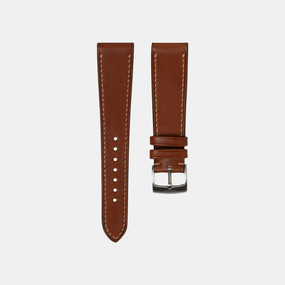 Delugs Buttero Signature Slim Strap – Chestnut