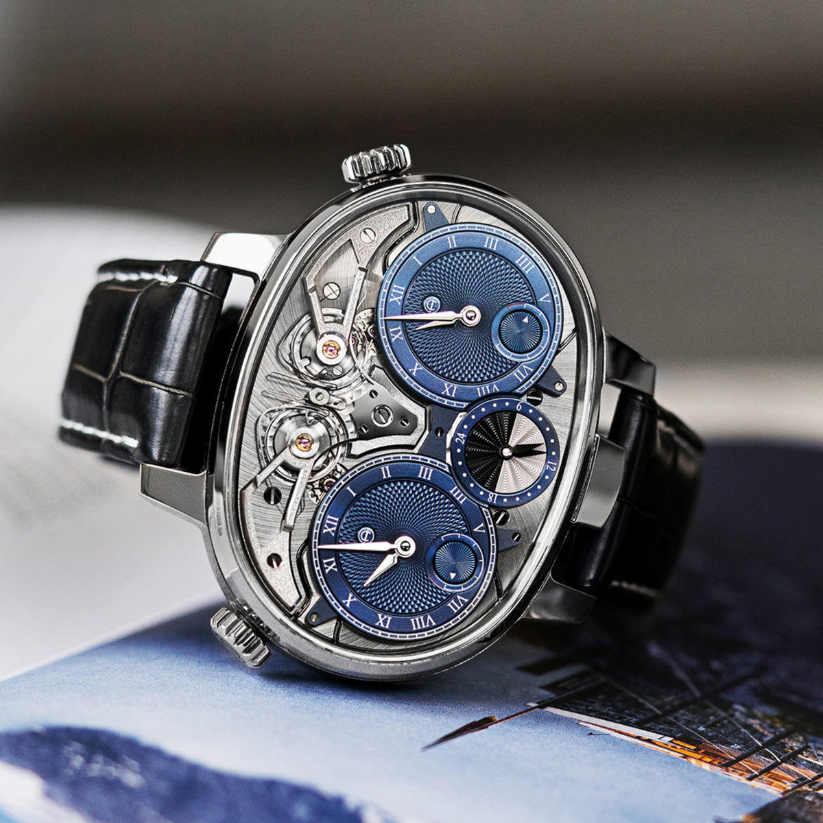 Armin Strom Dual Time Resonance Manufacture Edition White Gold