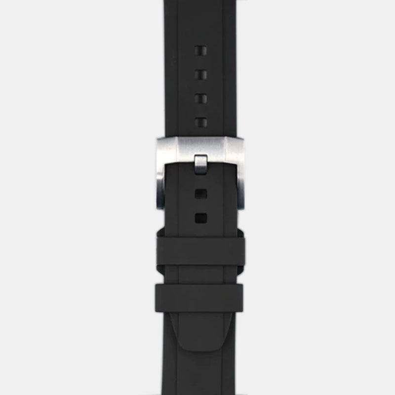 Everest Bands Heritage BlackBay Tudor Rubber Strap – Black