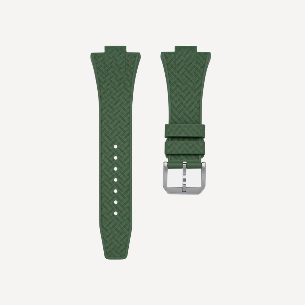 Delugs Tissot PRX Rubber Strap – Green