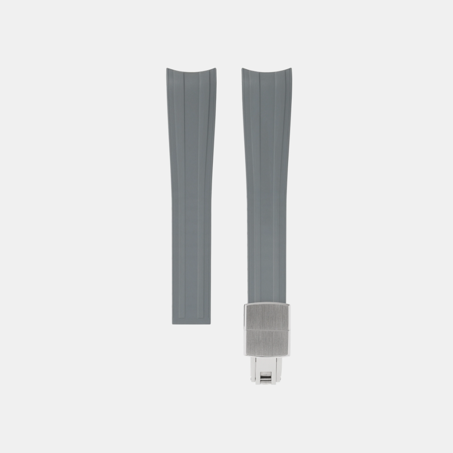 Delugs CTS Rubber Strap for Omega Speedmaster – Gray