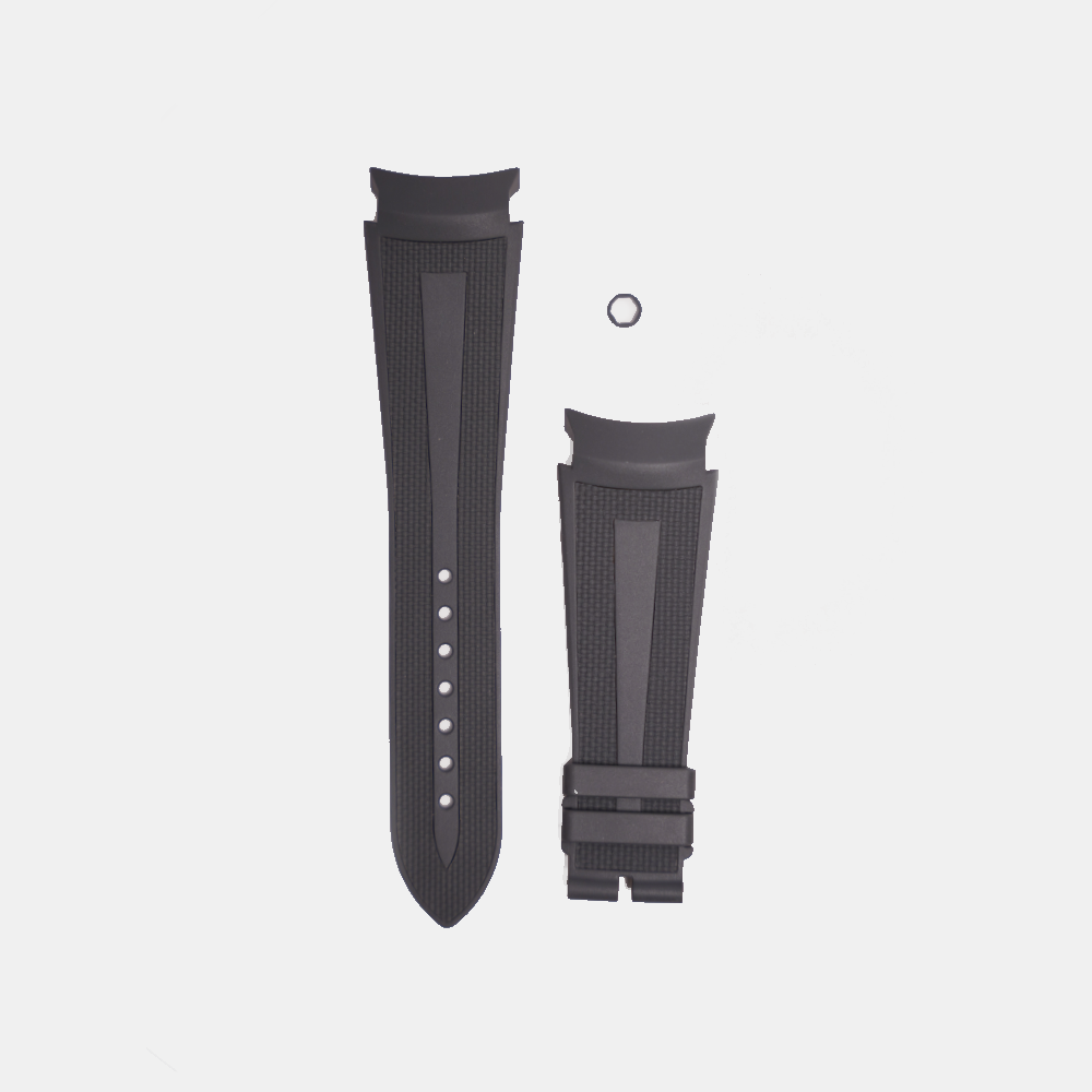 Romain Gauthier Rubber Strap & Crown Decor – Gray