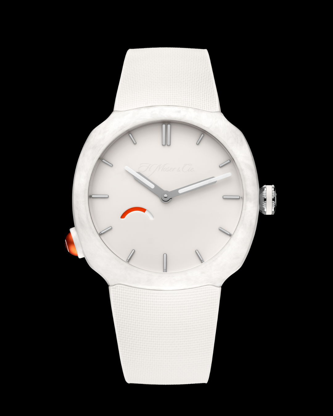 H. Moser & Cie Streamliner Pump White Edition