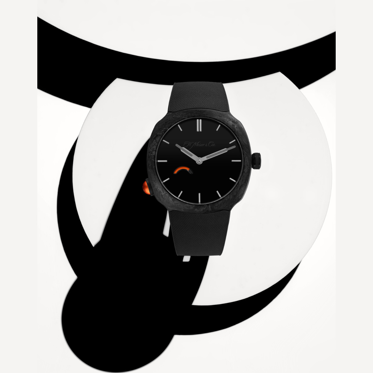 H. Moser & Cie Streamliner Pump Black Edition