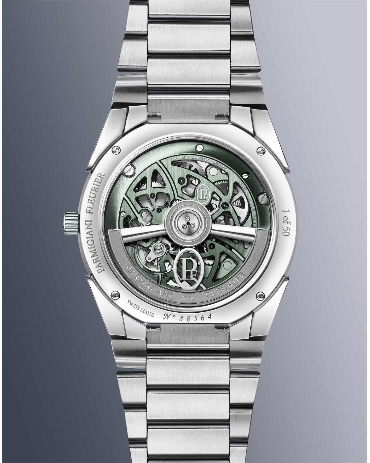 Parmigiani Fleurier Tonda PF Skeleton – Slate Green (Limited Edition of 50)