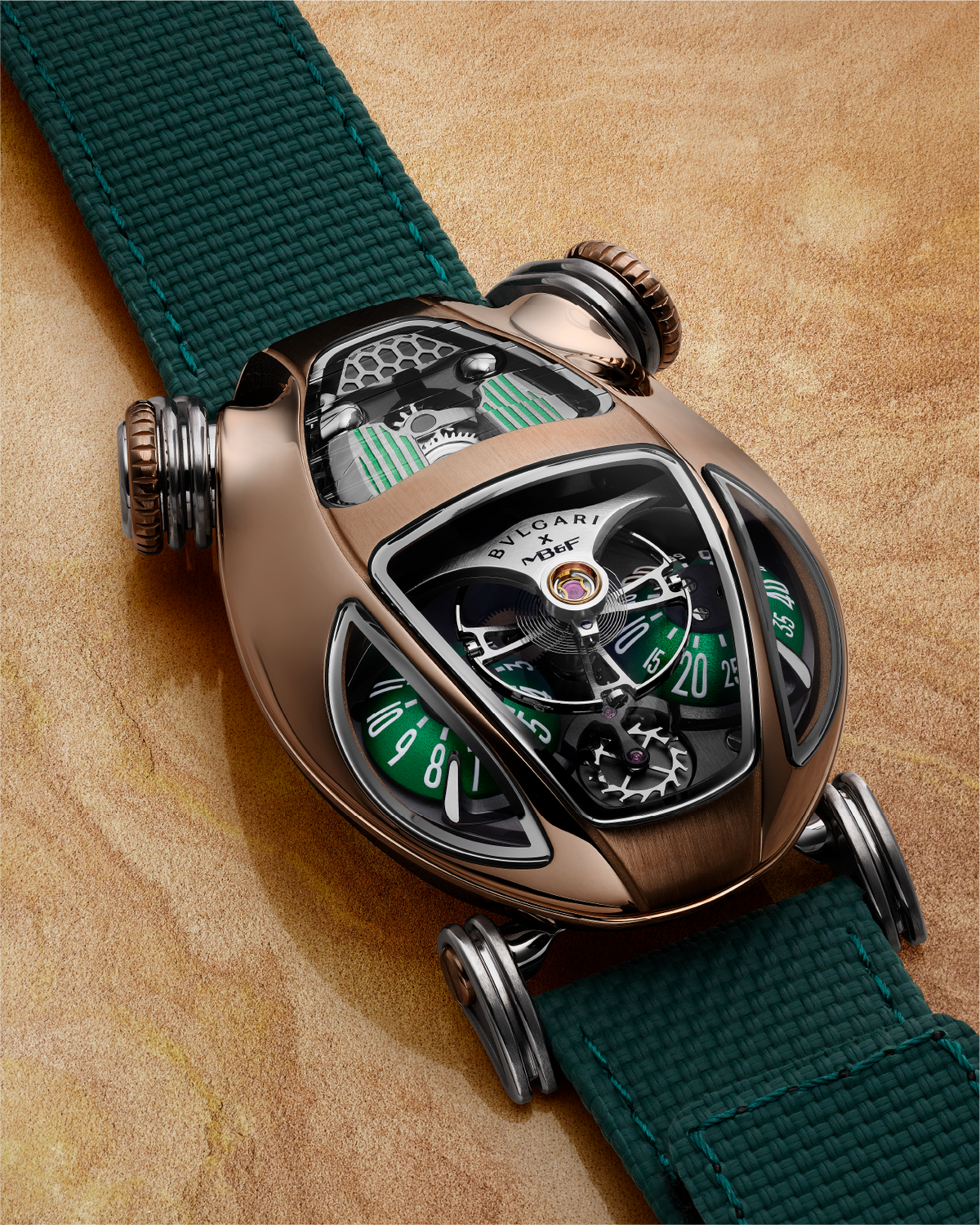 BVLGARI x MB&F Serpenti – Rose Gold Edition