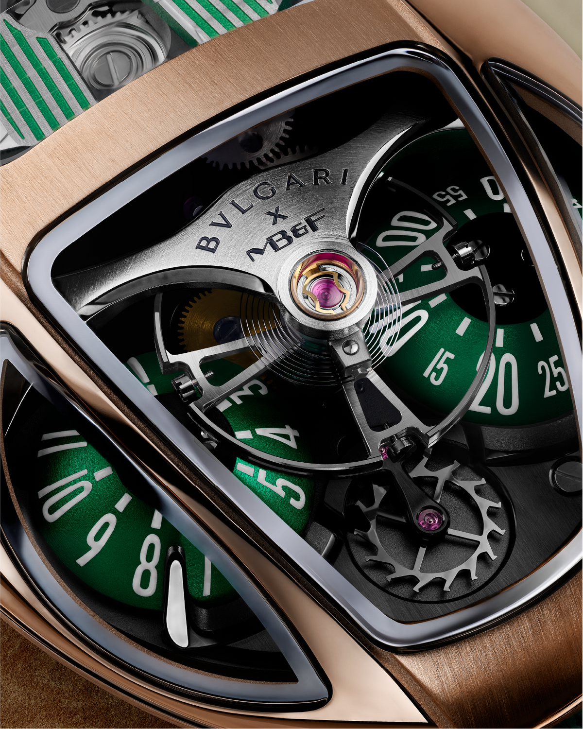 BVLGARI x MB&F Serpenti – Rose Gold Edition