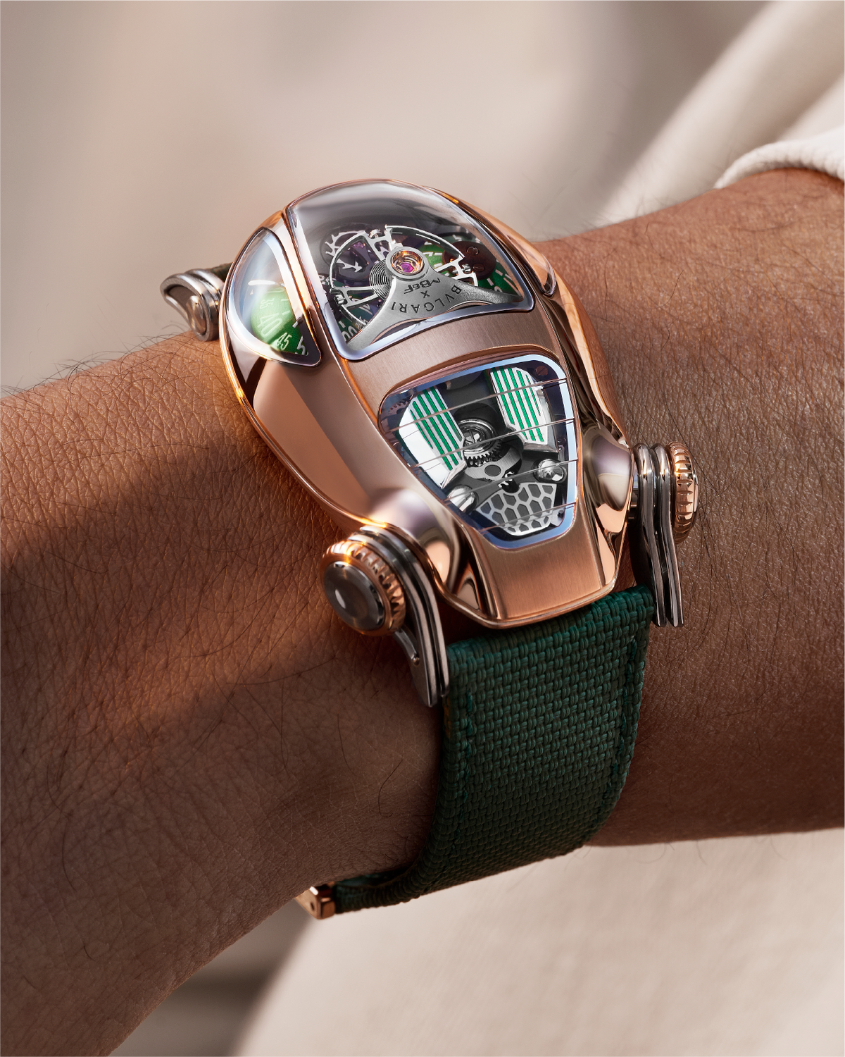 BVLGARI x MB&F Serpenti – Rose Gold Edition