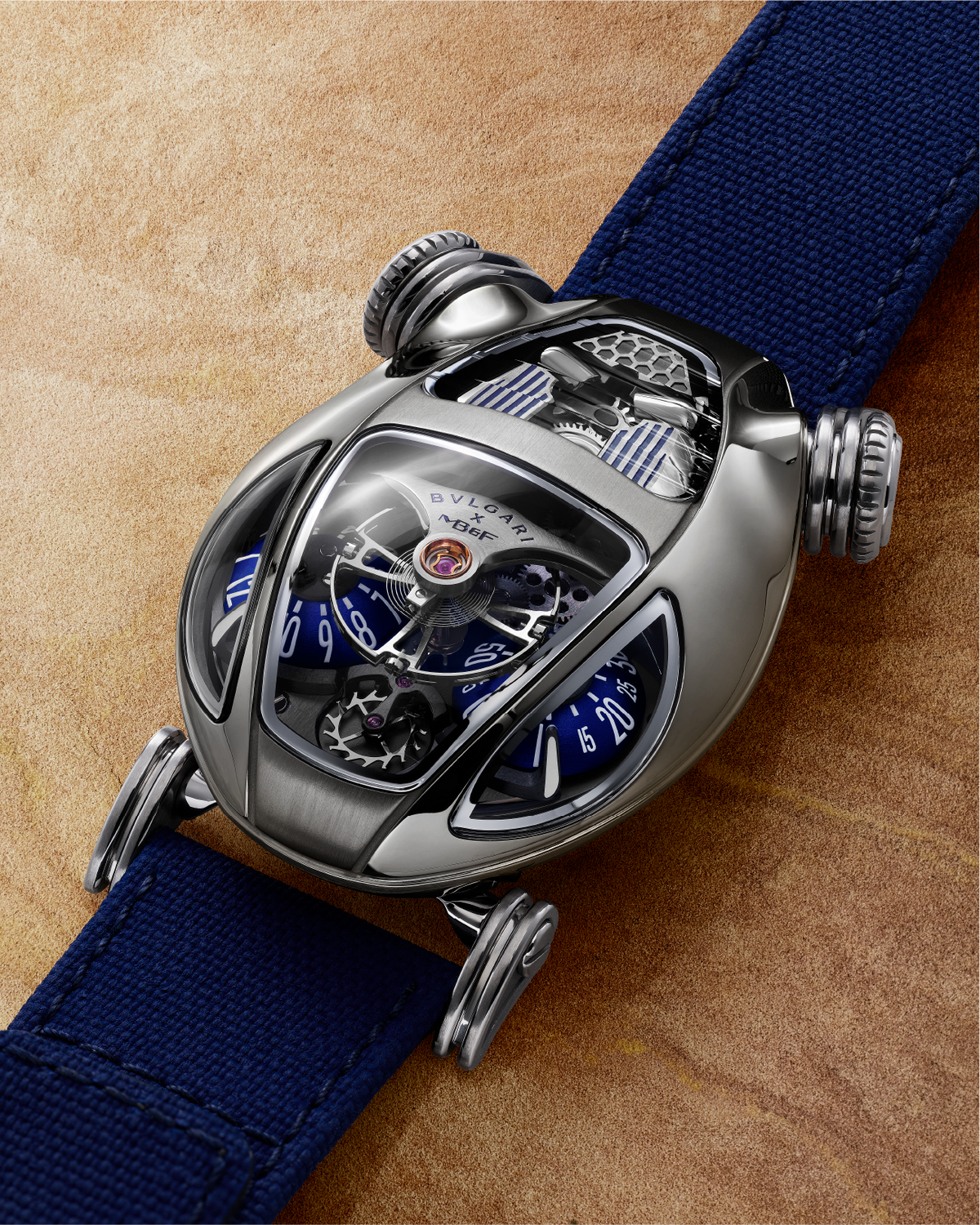 BVLGARI x MB&F Serpenti – Titanium Edition