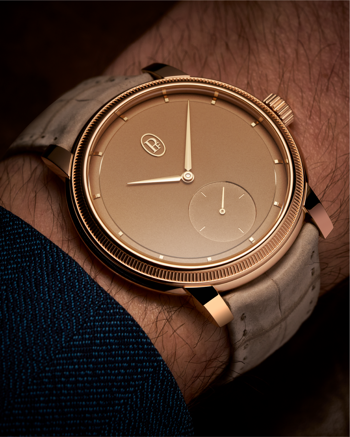Parmigiani Fleurier Toric Petite Seconde Rose Gold Dune