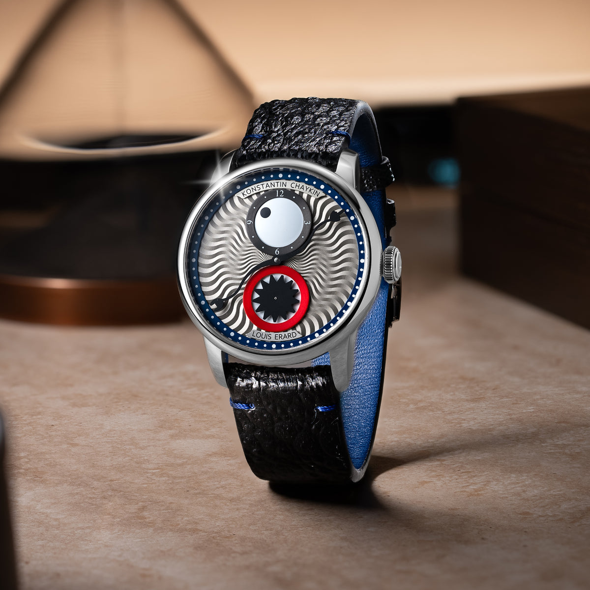 Le Régulateur Louis Erard X Konstantin Chaykin III Blue