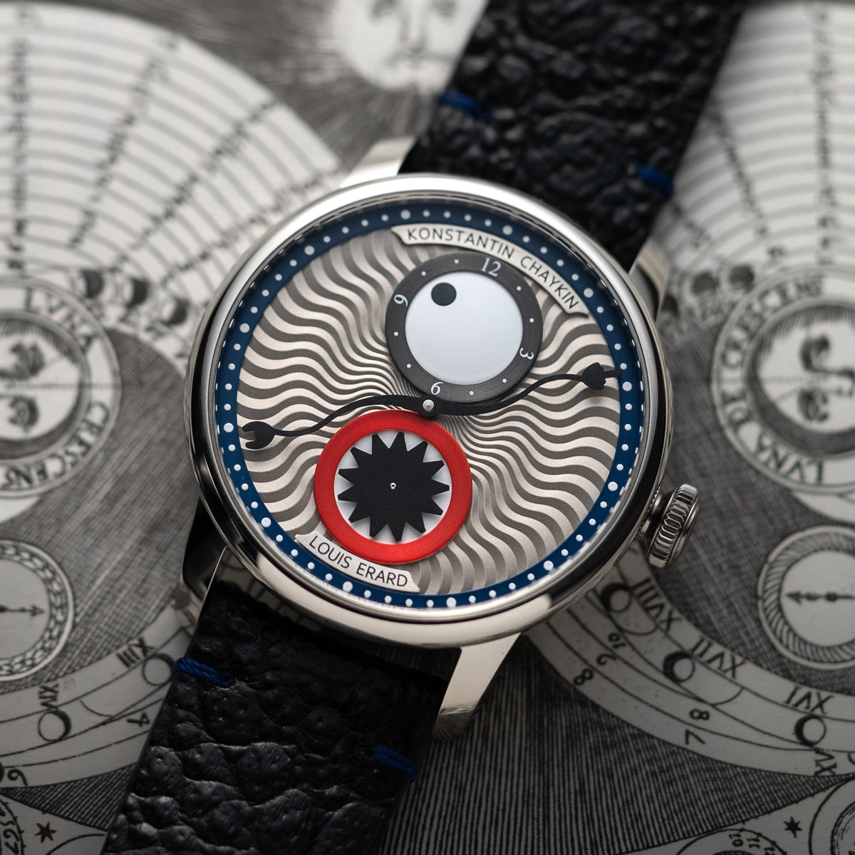 Le Régulateur Louis Erard X Konstantin Chaykin III Blue