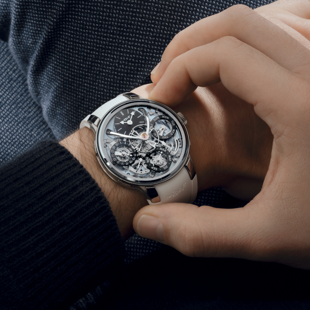 MB&F Legacy Machine Perpetual Evo Blue
