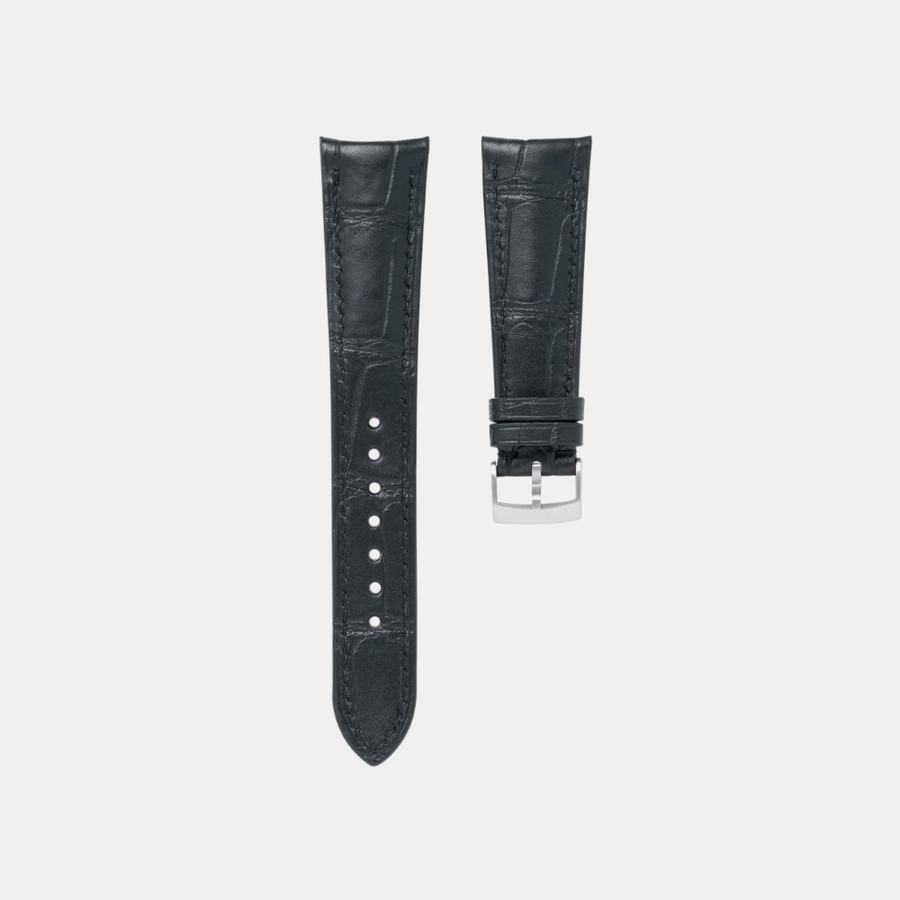Delugs Alligator Signature Strap Curved – Matte Black