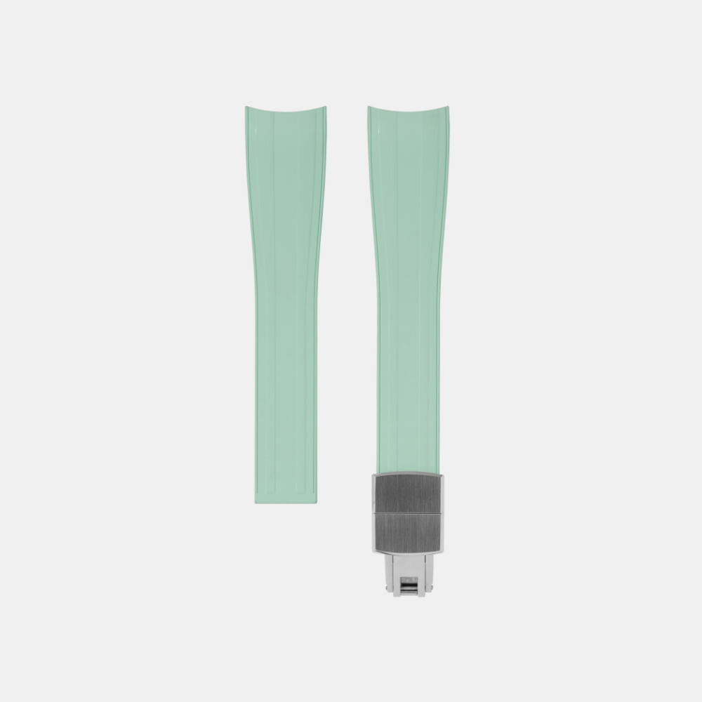 Delugs CTS Rubber Strap for Rolex Submariner 41mm – Mint Green