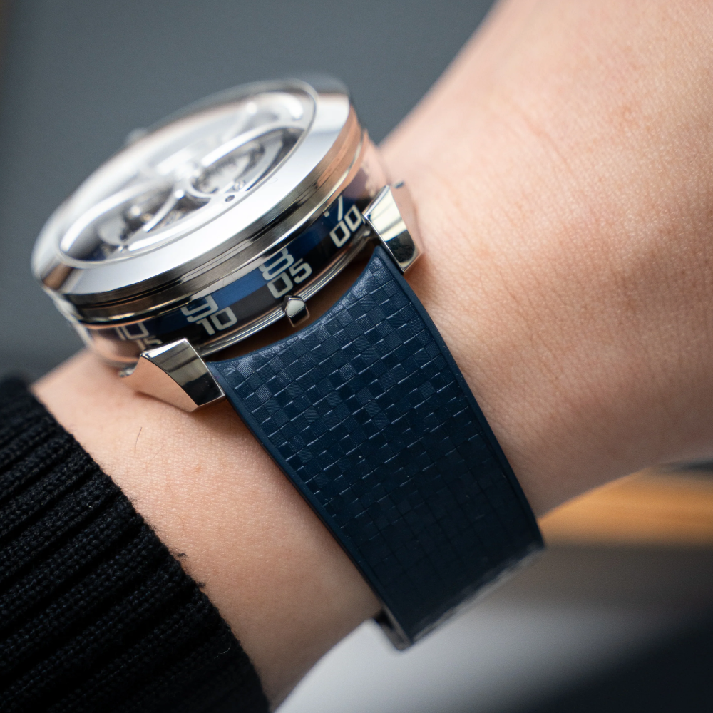 Delugs CTS Curved Rubber Strap for MB&F MAD1