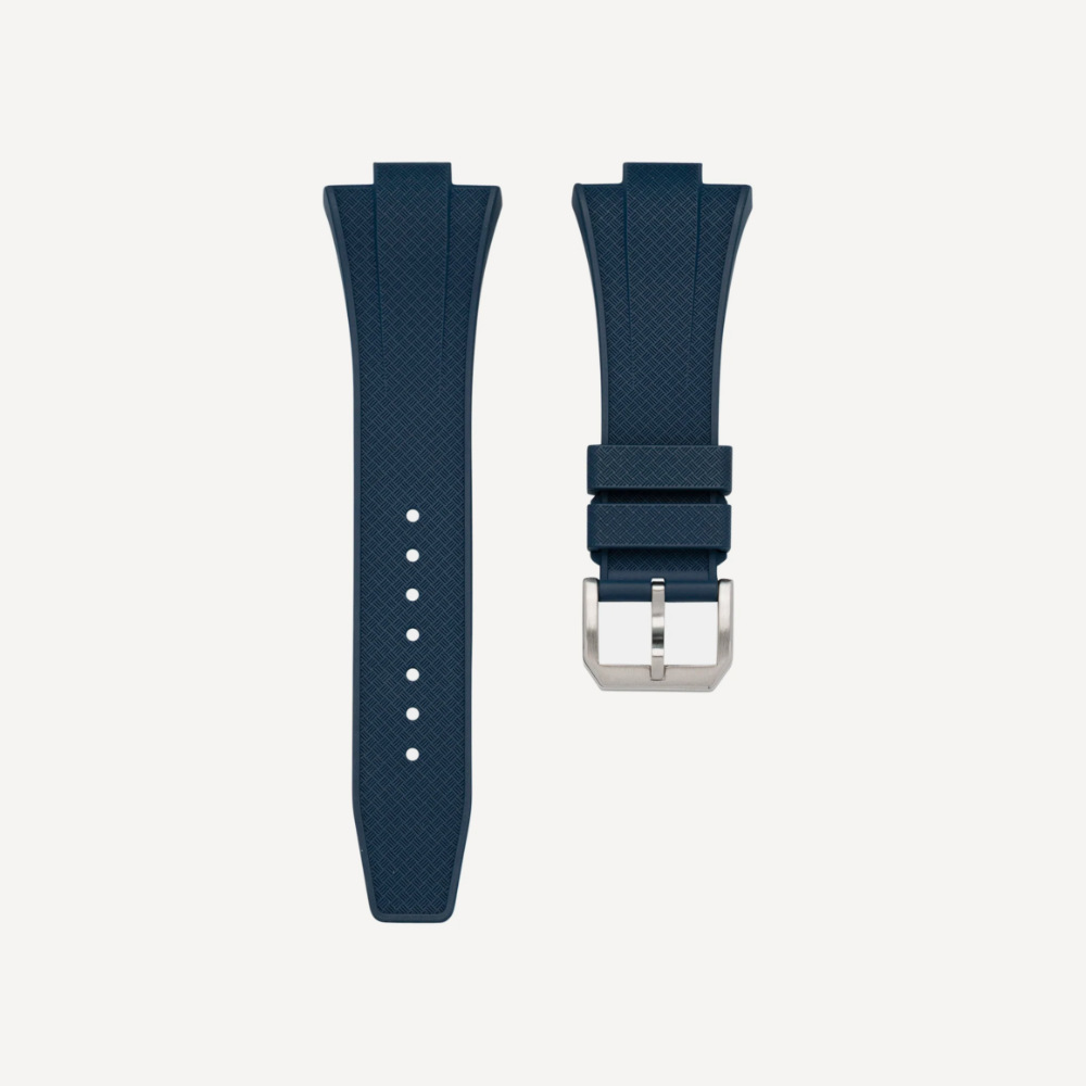 Delugs Tissot PRX Rubber Strap – Navy