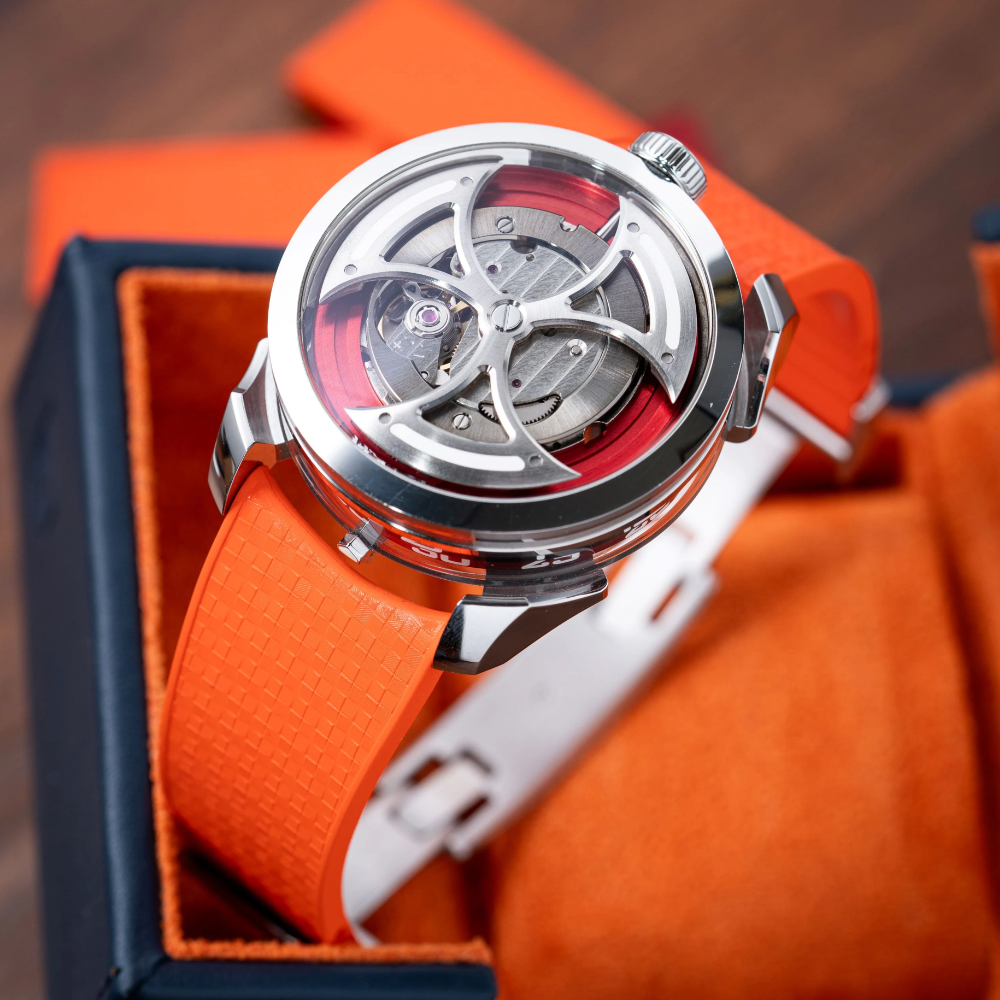 Delugs CTS Curved Rubber Strap for MB&F MAD1