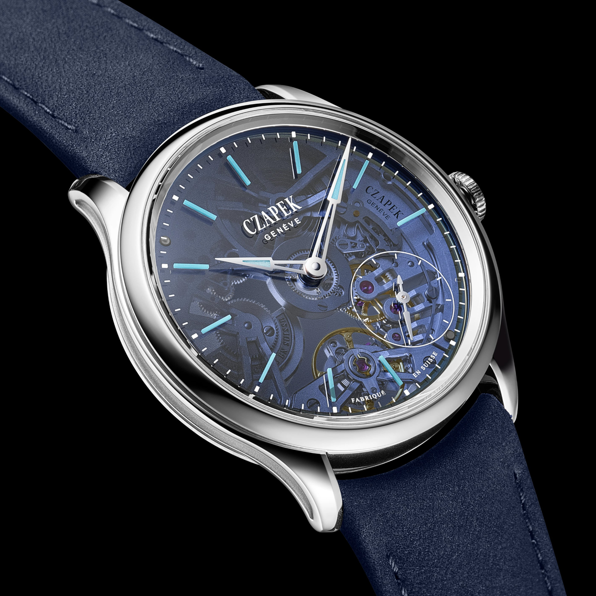 CZAPEK Promenade Transparencies Aqua Blue