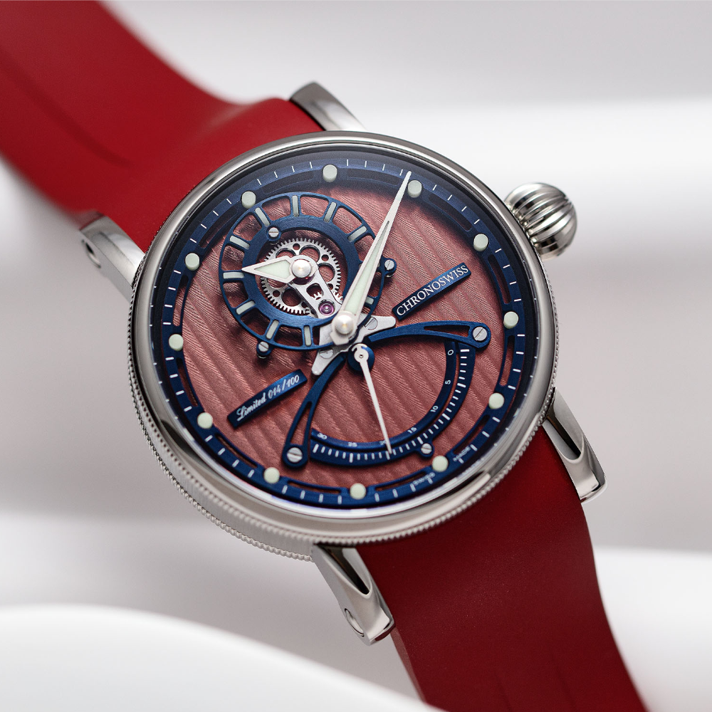 chronoswiss Resec Vertical Red Manufacture