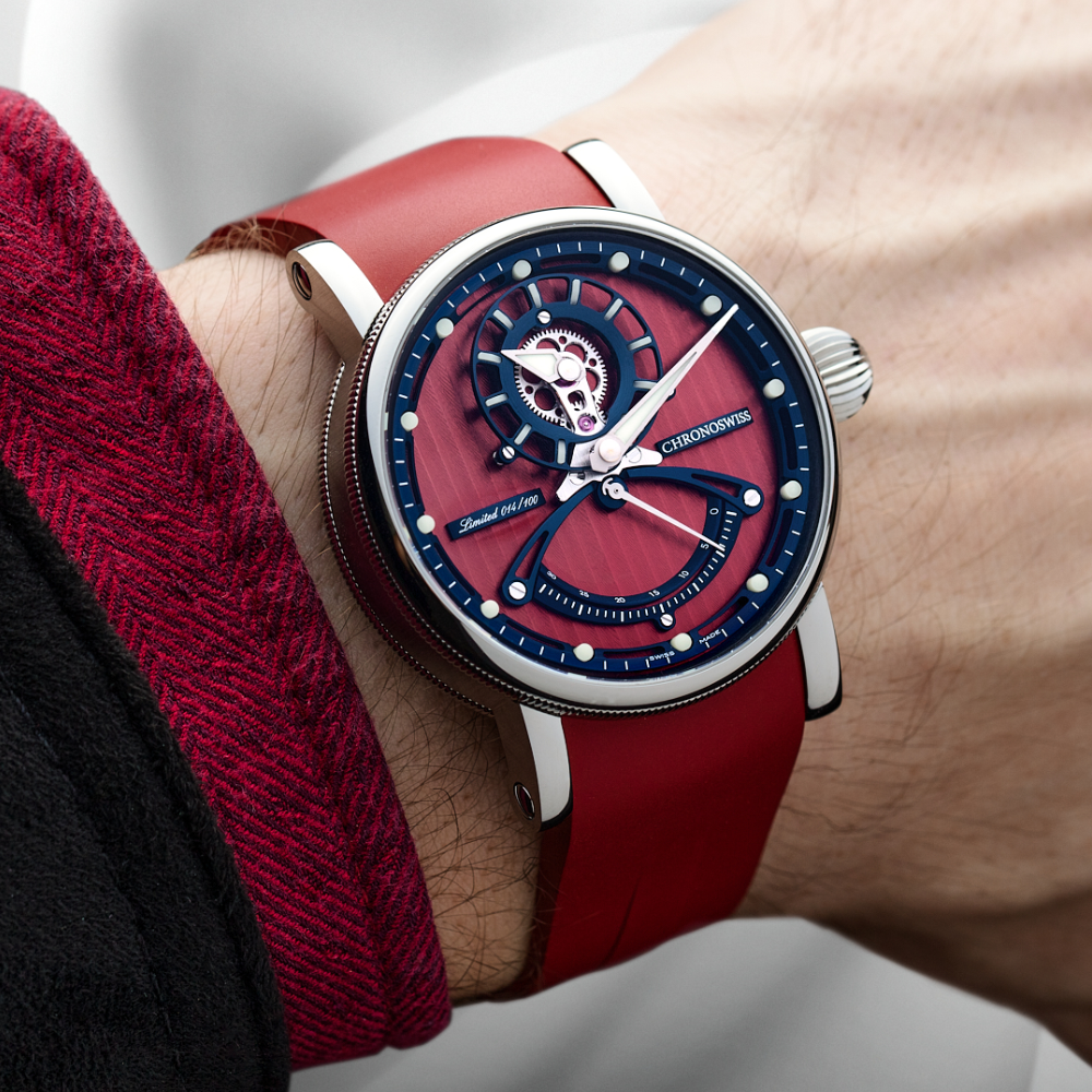 chronoswiss Resec Vertical Red Manufacture