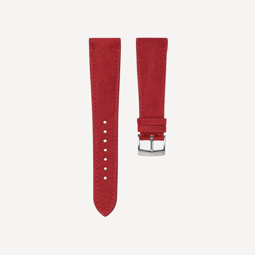 Delugs Alcantara Signature Strap – Red