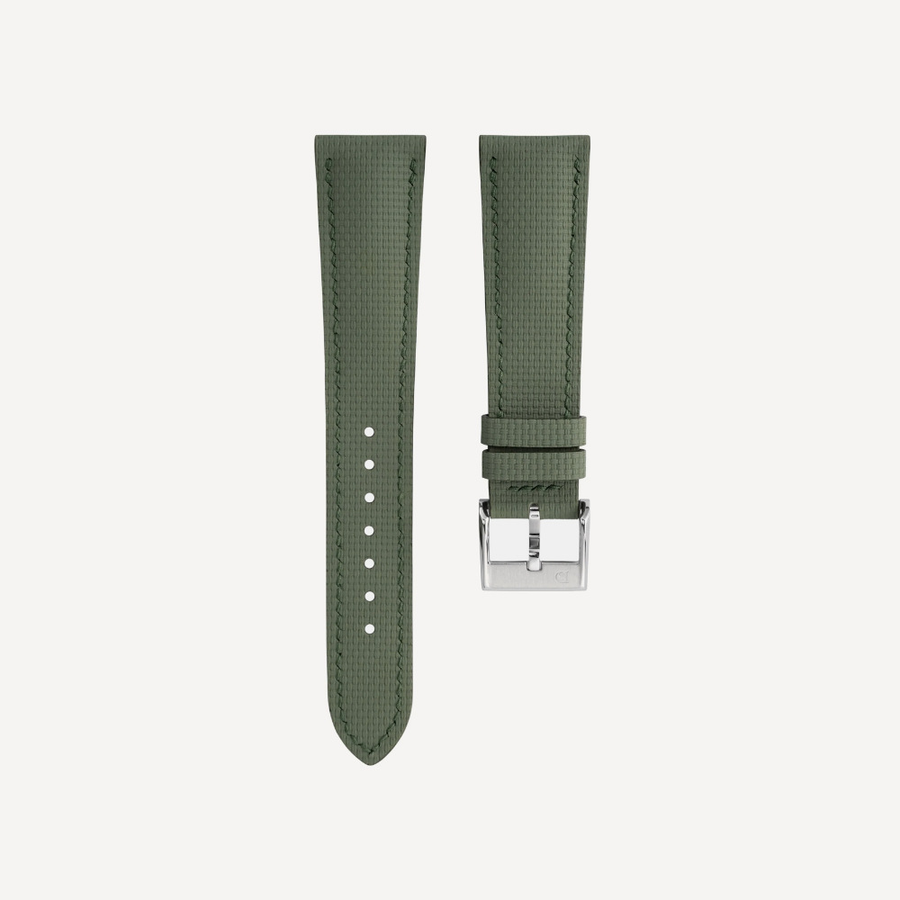 Delugs Sailcloth Signature Strap – Olive Green