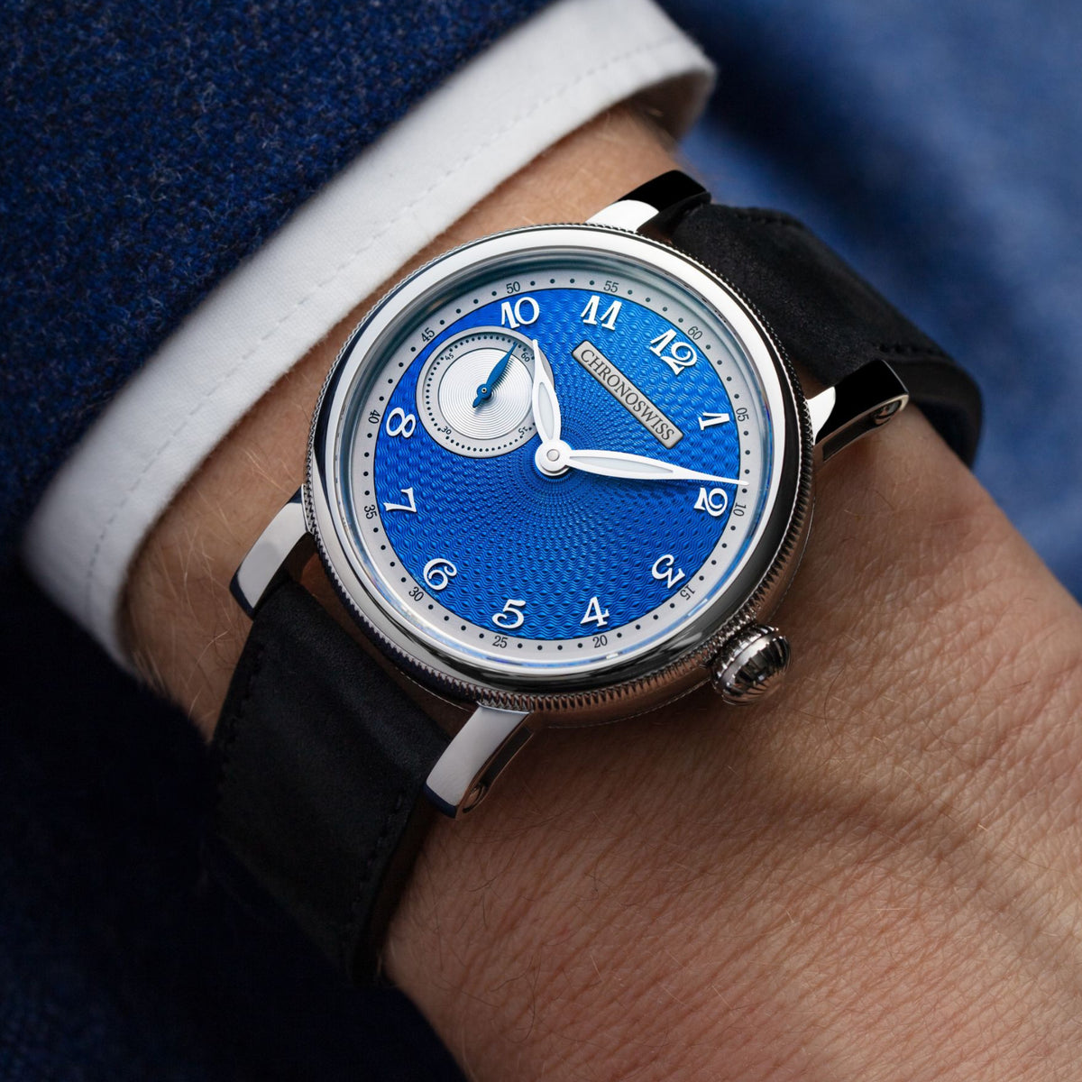 chronoswiss Small Second Blue Orbit