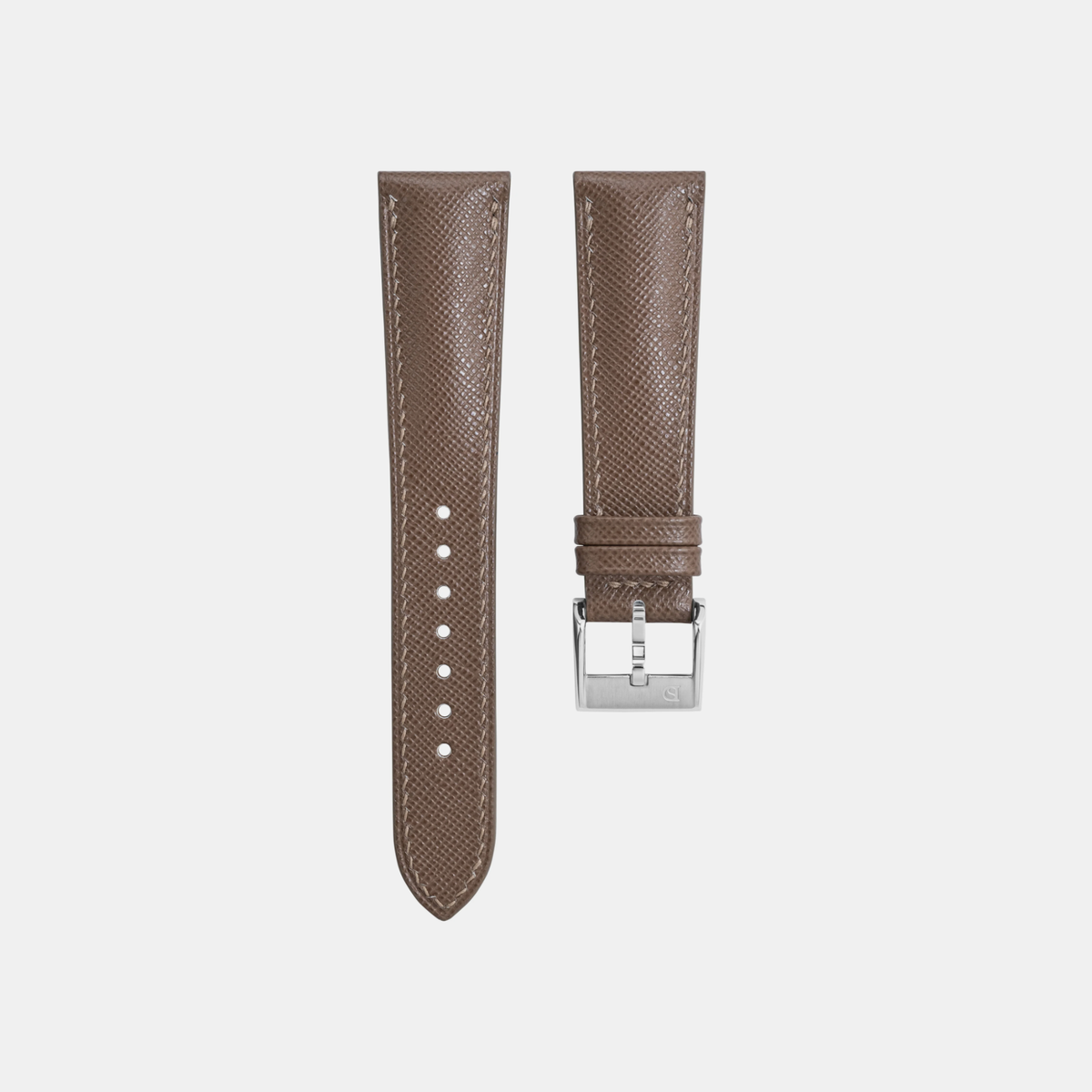 Delugs Saffiano Signature Strap – Taupe