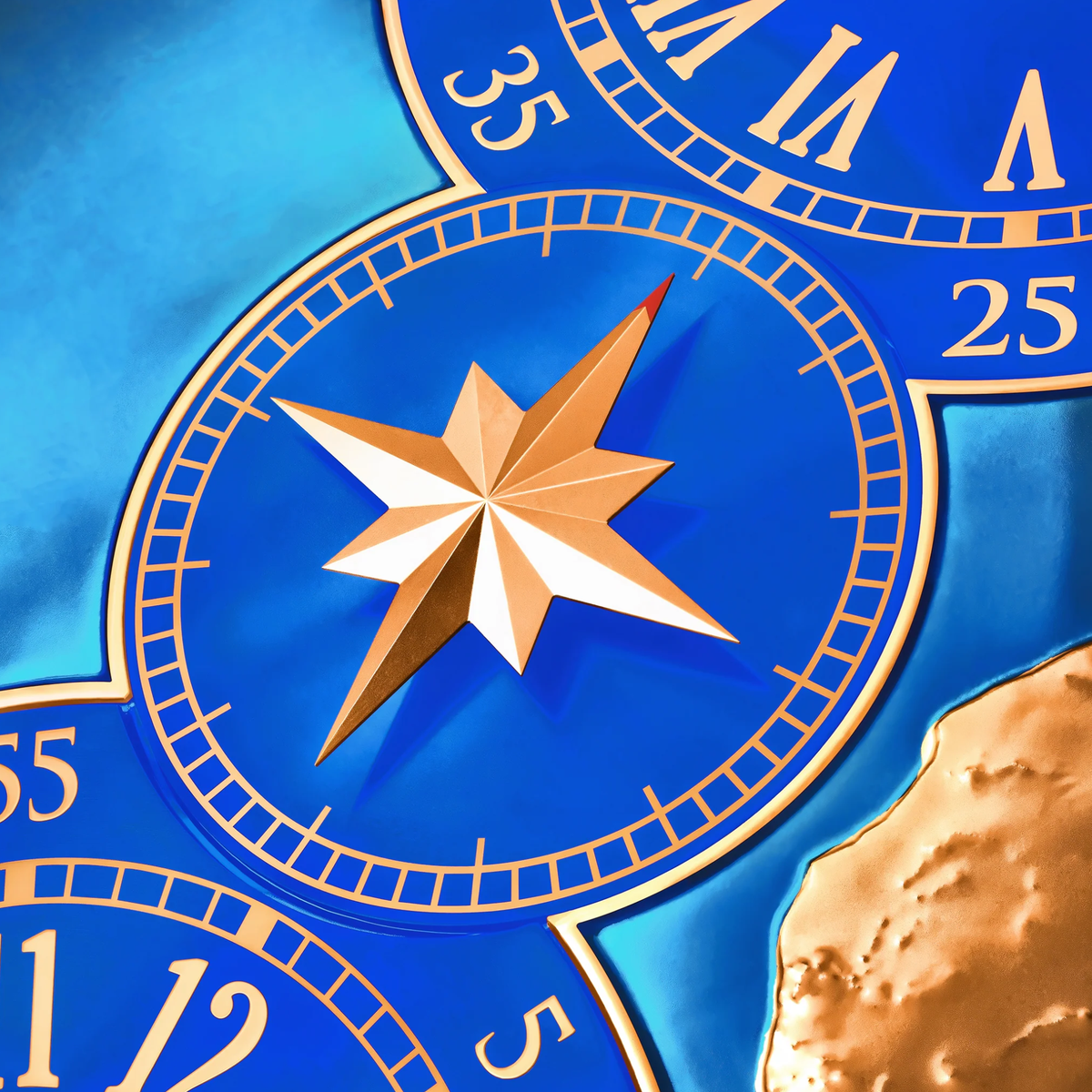 JACOB & CO The Dual Time Zone Wall Clock