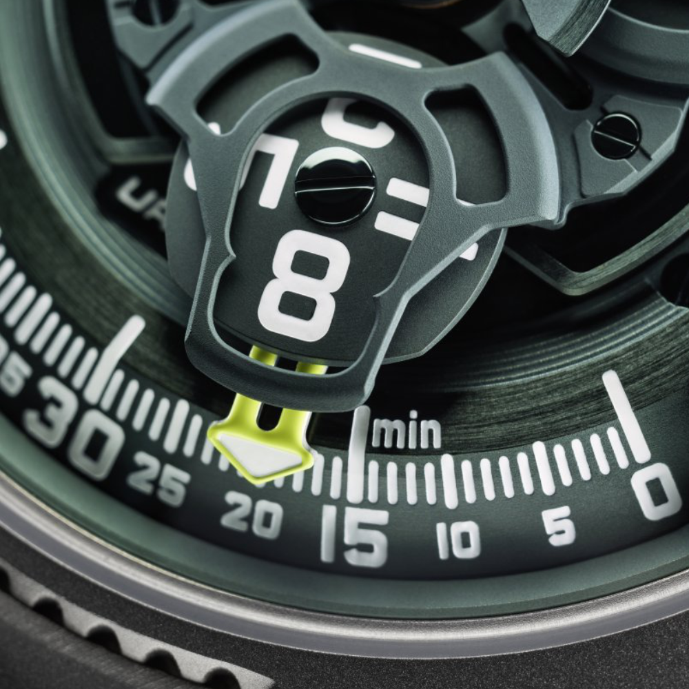URWERK UR-100 V Magic T "Hunter Green"