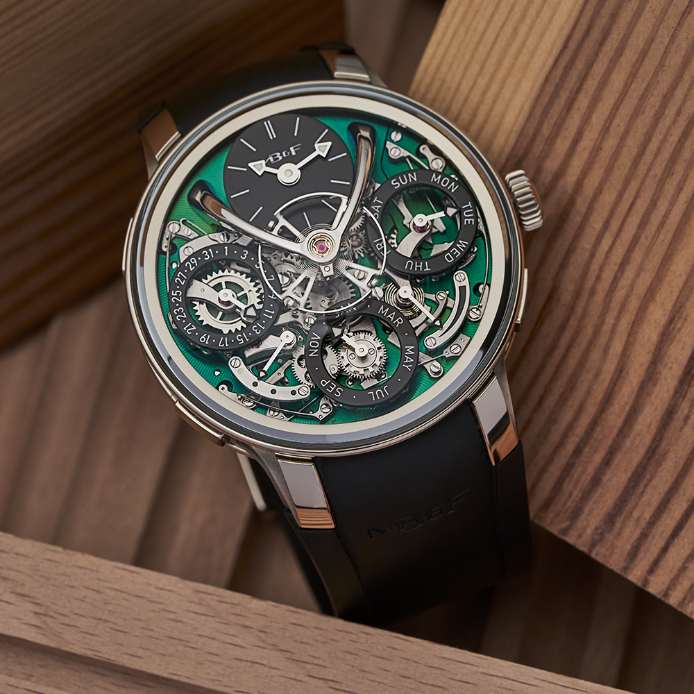MB&F Legacy Machine: Perpetual Evo Titanium