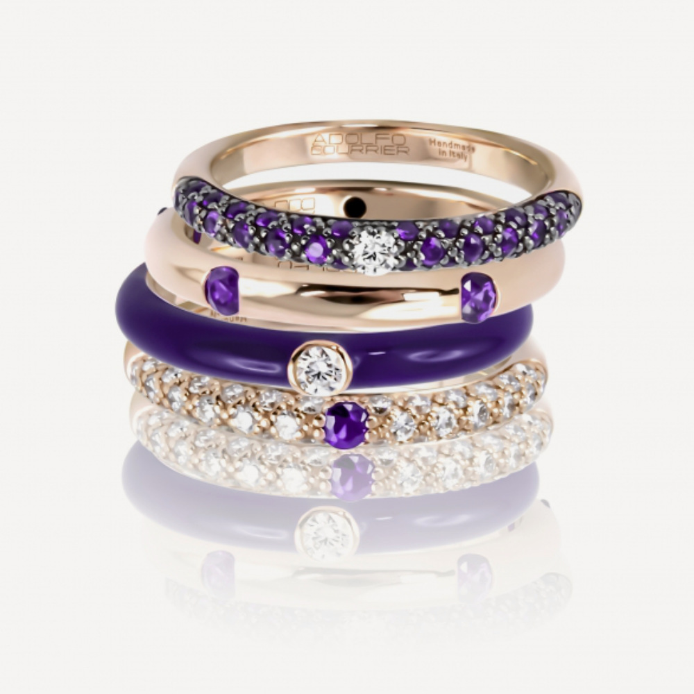 Adolfo Courrier TK2 VIOLA RING