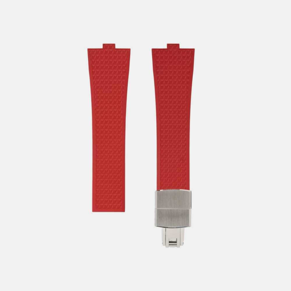 Delugs CTS Vacheron Constantin Overseas Rubber Strap – Red