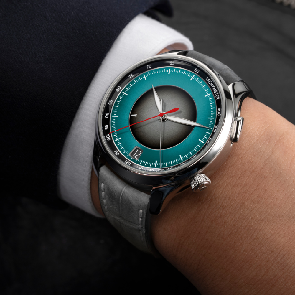 H. Moser & Cie Endeavour Flyback Chronograph Dual Time Date