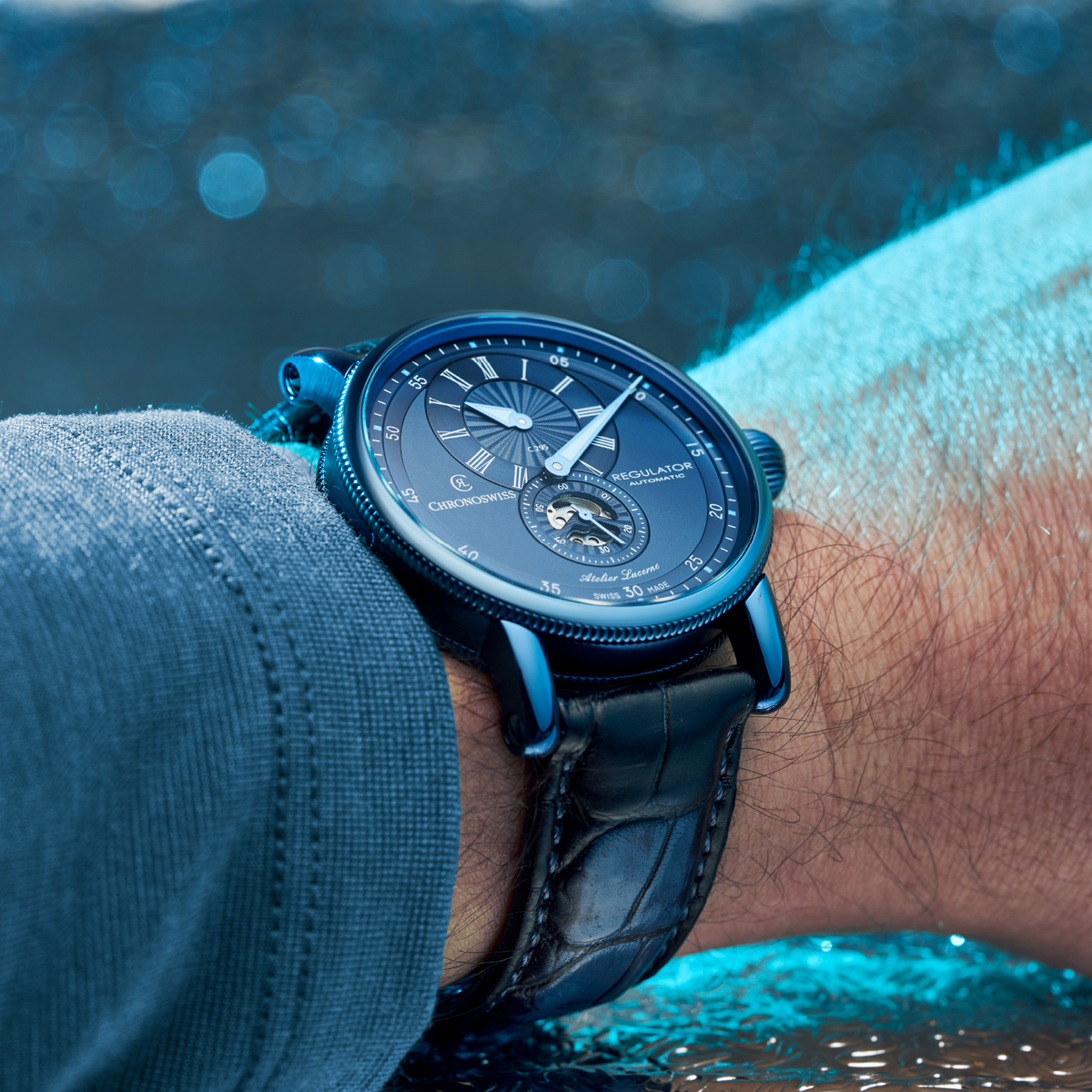 chronoswiss Regulator Classic Blue