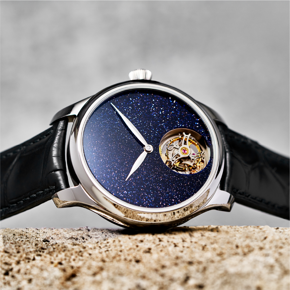 H. Moser & Cie Endeavour Aventurine Tourbillon Steel